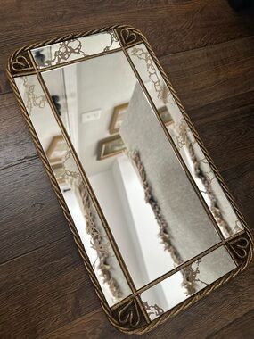Vintage Art Deco Mirror/Vanity Tray